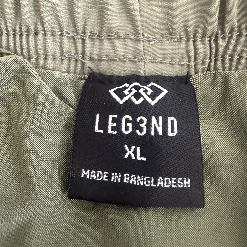 Legend Mens Activewear Shorts XL Drawstring Pockets Athletic Rugged Utility - Picture 6 of 16